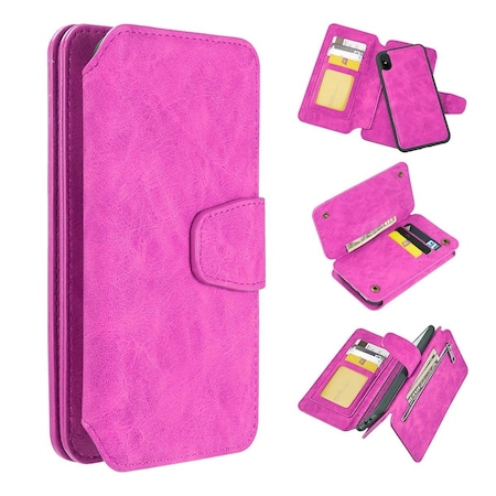 Dream Wireless LPFIPXSM-COA2-HP The Luxury Coach 2 Series Flip Wallet Case For IPhone XR - Hot Pink